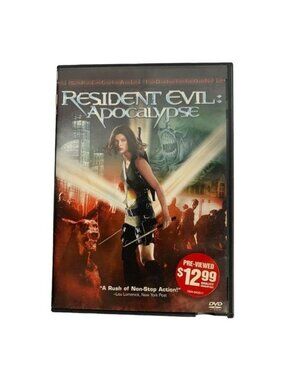 Resident Evil Apocalypse Special DVD 2004 Milla Jovovich SciFi Horror Region 1